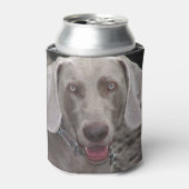 Weimaraner Dosenkühler (Kanne Vorderseite)