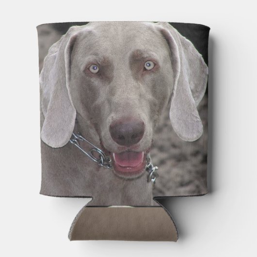 Weimaraner Dosenkühler (Rückseite)