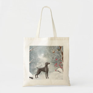Weimaraner Ecru FarbTaschen-Tasche Tragetasche