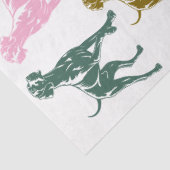 Weimaraner farbenfroh  seidenpapier (Ausschnitt)