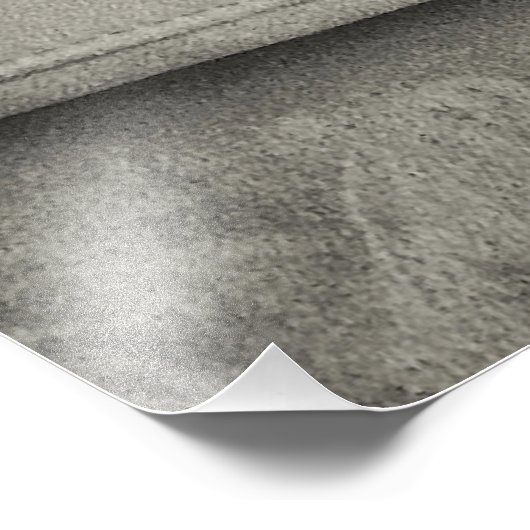 Weimaraner Fotodruck (Ecke)