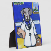 WEIMARANER FOTOPLATTE (Seite)