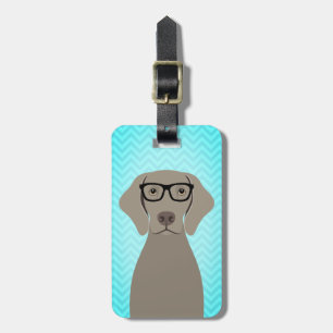 Weimaraner Gepäckmarken Gepäckanhänger