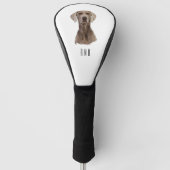 Weimaraner Golf Headcover (Vorderseite)