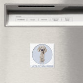 Weimaraner Granddog Magnet (In Situ (Geschirrspüler))
