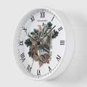 Weimaraner, "Grauer Geist" Uhr (Winkel)