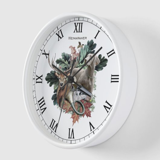 Weimaraner, "Gray Ghost" Uhr (Winkel)