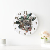  Weimaraner  Große Wanduhr (Zuhause)