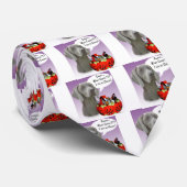 Weimaraner Halloween Candy Krawatte (Gerollt)
