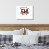 Weimaraner Halloween Erntedank Weihnachten Oversi Leinwanddruck (Insitu (Schlafzimmer))