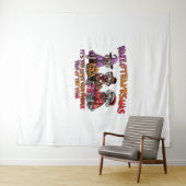 Weimaraner Halloween Erntedank Weihnachten Oversi Wandteppich (Beispiel (Horizontal))