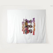 Weimaraner Halloween Erntedank Weihnachten Oversi Wandteppich (Vorderseite (Horizontal))