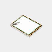 Weimaraner Hexe Post-it Klebezettel (angewinkelt)