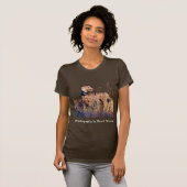 Weimaraner holen an zurück T-Shirt (Vorne ganz)