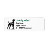 Weimaraner Hund (Vorne)
