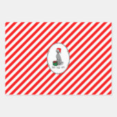 Weimaraner Hund (grau 1) Niedlich Geschenkpapier Set (Vorderseite 2)