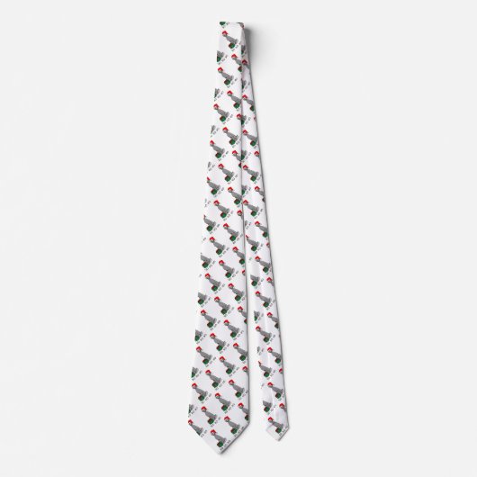 Weimaraner Hund (grau 1) Niedlich Krawatte (Vorderseite)