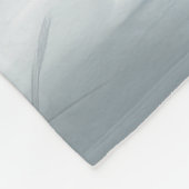 Weimaraner Hund im Schnee Weihnachten Fleecedecke (Ecke)