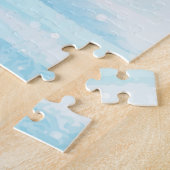 Weimaraner Hund in Weihnachten LKW Schnee Puzzle (Seite)