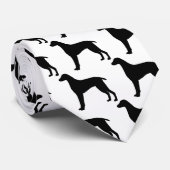 Weimaraner Hund Krawatte (Gerollt)