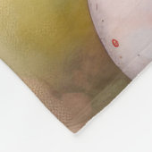 Weimaraner Hund mit Ostereier Urlaub Fleecedecke (Ecke)