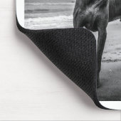 Weimaraner Hund Mousepad (Ecke)