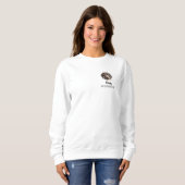 Weimaraner Hund Sweatshirt (Vorne ganz)