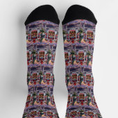 Weimaraner Hund Valentinstag Socken (Oben)