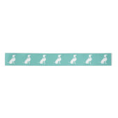 Weimaraner Hund Welpe Satinband (Vorderseite)