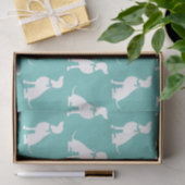 Weimaraner Hund Welpe Seidenpapier (Geschenk)