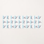 Weimaraner Hund Yoga Mat Yogamatte (Vorderseite (Horizontal))