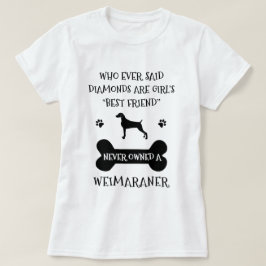Weimaraner Hundefreund T-Shirt