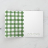 Weimaraner HundeZuhause für das Feiertagskarte (Innenseite)