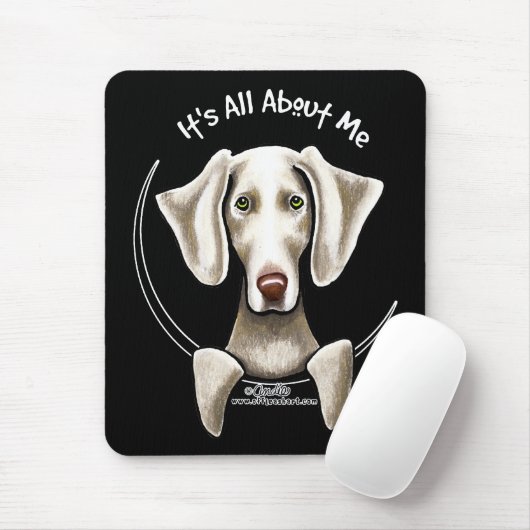Weimaraner IAAM Mousepad (Mit Mouse)