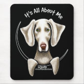 Weimaraner IAAM Mousepad (Vorne)