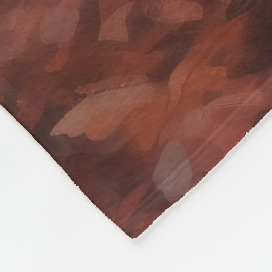 Weimaraner im Herbst Leaves Fall Inspiriert Fleecedecke (Ecke)