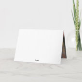 Weimaraner im Herbst Leaves Fall Inspiriert Karte (Rückseite)