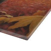 Weimaraner im Herbst Leaves Fall Inspiriert Schneidebrett (Ecke)