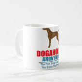 Weimaraner Kaffeetasse (Vorderseite Links)