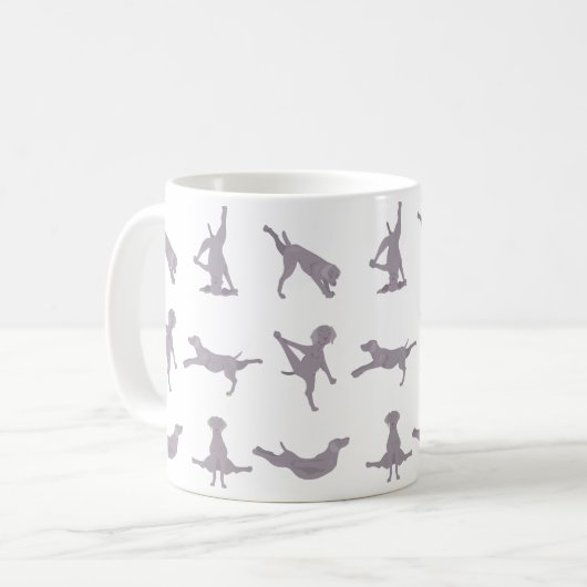 Weimaraner Kaffeetasse (Vorderseite Links)