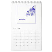 Weimaraner Kalender durch Candra (Mär 2027)