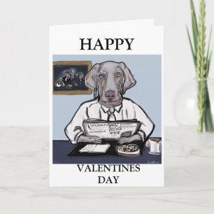 WEIMARANER KARTE