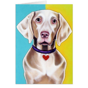 Weimaraner Karte