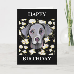 WEIMARANER KARTE