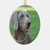 Weimaraner Keramikornament (Rechts)
