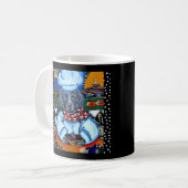 Weimaraner Koch Kaffeetasse (Vorderseite Links)