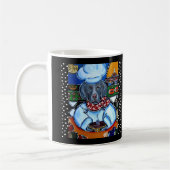 Weimaraner Koch Kaffeetasse (Links)