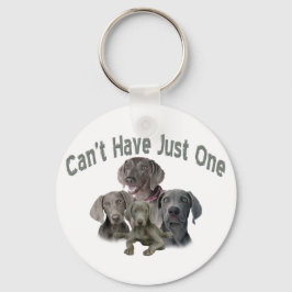 Weimaraner können nicht nur einen haben schlüsselanhänger