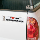 Weimaraner Liebeaufkleber Autoaufkleber (Auf Lkw)