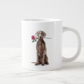 Weimaraner Love Jumbo-Tasse (Rechts)